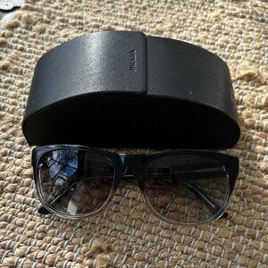 Prada Black and Gray Women's Glasses